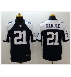 Nike Dallas Cowboys #21 Joseph Randle Navy Blue Thanksgiving Throwback Mens Stitched NFL Limited Jersey