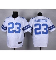 Nike Dallas Cowboys 23 Jakar Hamilton white Elite NFL Jersey