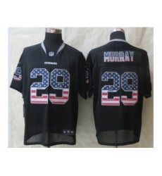 Nike Dallas Cowboys 29 DeMarco Murray Black Elite USA Flag Fashion NFL Jersey