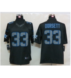 Nike Dallas Cowboys 33 Tony Dorsett Black Limited Impact NFL Jersey