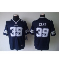 Nike Dallas Cowboys 39 Brandon Carr blue Game NFL Jersey