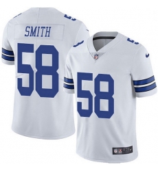 Nike Dallas Cowboys 58 Aldon Smith White Men Stitched NFL Vapor Untouchable Limited Jersey