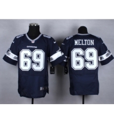 Nike Dallas Cowboys 69 Henry Melton blue Elite NFL Jersey