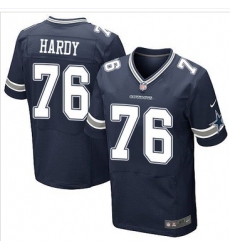 Nike Dallas Cowboys #76 Greg Hardy Navy Blue Team Color Mens Stitched NFL Elite Jersey