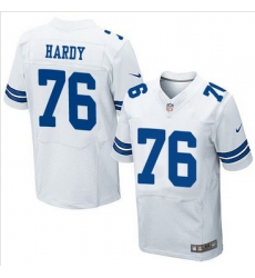 Nike Dallas Cowboys #76 Greg Hardy White Mens Stitched NFL Elite Jersey