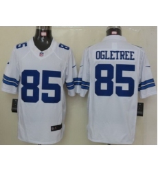 Nike Dallas Cowboys 85 Kevin Ogletree White LIMITED NFL Jersey