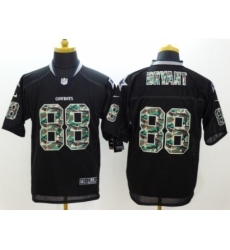 Nike Dallas Cowboys 88 Dez Bryant Black Elite Camo Fashion NFL Jersey