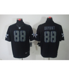 Nike Dallas Cowboys 88 Dez Bryant Black Limited Impact NFL Jersey