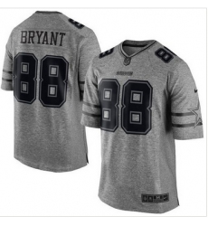 Nike Dallas Cowboys #88 Dez Bryant Gray Men 27s Stitched NFL Limited Gridiron Gray Jersey