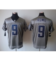 Nike Dallas Cowboys 9 Tony Romo Grey Shadow NFL Jersey