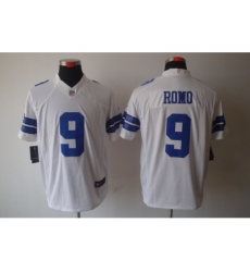 Nike Dallas Cowboys 9 Tony Romo White Limited NFL Jersey