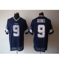Nike Dallas Cowboys 9 Tony Romo blue Elite NFL Jersey