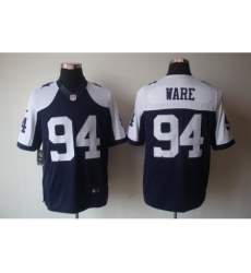 Nike Dallas Cowboys 94 DeMarcus Ware Limited Thankgivings Blue NFL Jersey