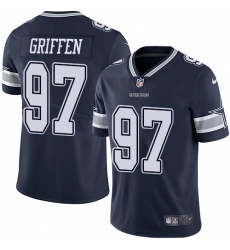 Nike Dallas Cowboys 97 Everson Griffen Navy Blue Team Color Men Stitched NFL Vapor Untouchable Limited Jersey