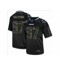 Nike Dallas Cowboys 97 Jason Hatcher black Elite camo fashion NFL Jersey