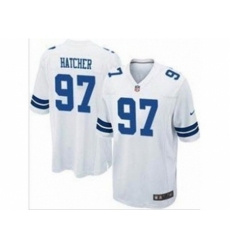 Nike Dallas Cowboys 97 Jason Hatcher white game NFL Jersey