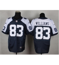 Nike Dallas cowboys 83 Terrance Williams blue Elite thankgivings NFL Jersey