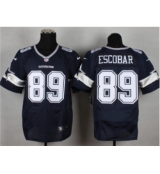 Nike Dallas cowboys 89 Gavin Escobar blue Elite NFL Jersey