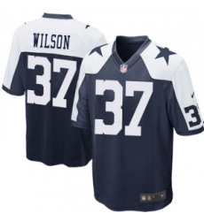 Nike Donovan Wilson Dallas Cowboys Game Navy Blue Throwback Jersey Men