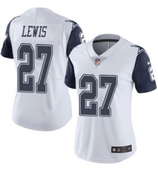 Nike Cowboys #27 Jourdan Lewis White Womens Rush Vapor Untouchable NFL Limited Jersey