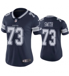 Women Dallas Cowboys 73 Tyler Smith Navy Vapor Untouchable Limited Stitched Jersey 28Run Small 2