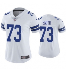 Women Dallas Cowboys 73 Tyler Smith White Vapor Untouchable Limited Stitched Jersey 28Run Small 2