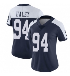 Women Nike Dallas Cowboys #94 Charles Harley Thanksgiven Stitched NFL Jersey