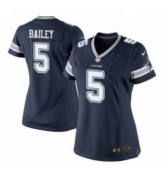 Women Nike Dan Bailey Dallas Cowboys Limited Team Color Jersey  Navy Blue