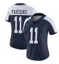 Women's Dallas Cowboys Nike Micah Parsons #11 Thanksgivens Blue Jersey