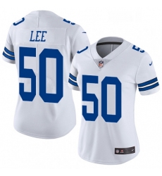 Womens Nike Dallas Cowboys 50 Sean Lee White Vapor Untouchable Limited Player NFL Jersey