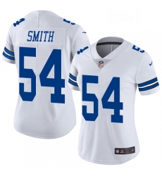 Womens Nike Dallas Cowboys 54 Jaylon Smith Elite White NFL Jersey