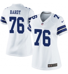 Womens Nike Dallas Cowboys #76 Greg Hardy Elite White NFL Jersey