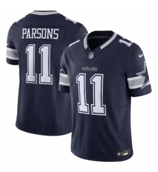Toddler Dallas Cowboys 11 Micah Parsons Navy 2023 F U S E Limited Stitched Football Jersey