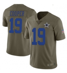 Youth Dallas Cowboys Amari Cooper Green Limited 2017 Salute to Service Jersey