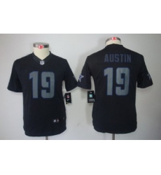 Youth Nike Dallas Cowboys 19# Miles Austin Black Impact Limited Jerseys