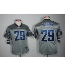 Youth Nike Dallas Cowboys 29# DeMarco Murray Grey Color[Youth Shadow Elite Jerseys]