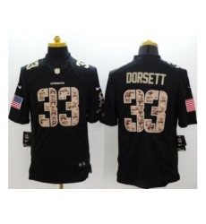Youth Nike Dallas Cowboys 33 Tony Dorsett Black Stitched NFL Limited Salute to Service Jersey