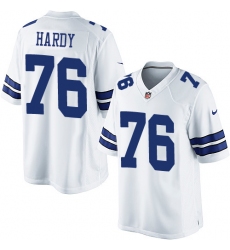Youth Nike Dallas Cowboys #76 Greg Hardy Elite White NFL Jersey