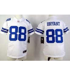 Youth Nike Dallas Cowboys 88# Dez Bryant White Nike NFL Jerseys