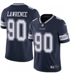 Youth Nike Dallas Cowboys 90 Demarcus Lawrence Navy Blue Team Color Vapor Untouchable Limited Player NFL Jersey