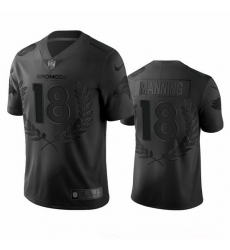 Denver Broncos 18 Peyton Manning Men Nike Black NFL MVP Limited Edition Jersey