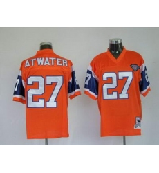 Denver Broncos 27 Atwater Orange Throwback