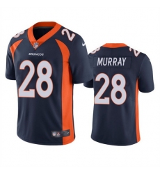 Men Denver Broncos 28 Latavius Murray Navy Vapor Untouchable Stitched Jersey