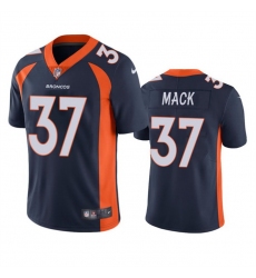 Men Denver Broncos 37 Marlon Mack Navy Vapor Untouchable Stitched Jersey