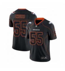Men Nike Denver Broncos 55 Bradley Chubb Limited Lights Out Black Rush NFL Jersey