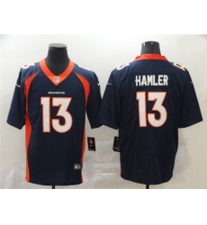Nike Broncos 13 KJ Hamler Navy 2020 NFL Draft Vapor Untouchable Limited Jersey