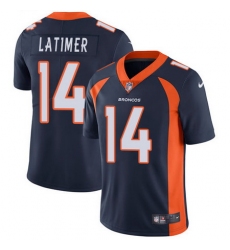 Nike Broncos #14 Cody Latimer Navy Blue Alternate Mens Stitched NFL Vapor Untouchable Limited Jersey