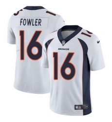 Nike Broncos #16 Bennie Fowler White Mens Stitched NFL Vapor Untouchable Limited Jersey