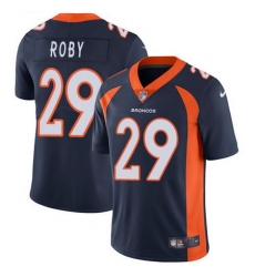 Nike Broncos #29 Bradley Roby Navy Blue Alternate Mens Stitched NFL Vapor Untouchable Limited Jersey