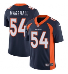 Nike Broncos #54 Brandon Marshall Navy Blue Alternate Mens Stitched NFL Vapor Untouchable Limited Jersey